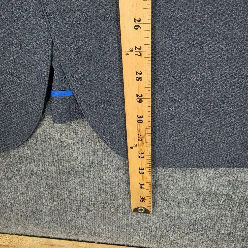 Twillory Suit Mens 48R Gray Technical Fabric 40x32 Stretch 2 Piece Business Work